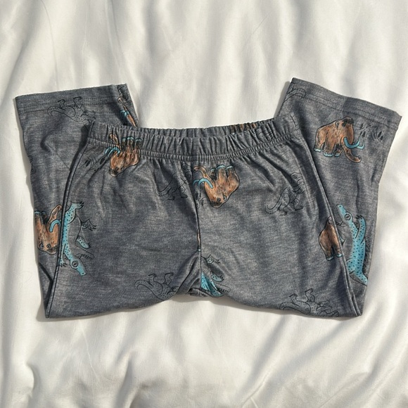 🌲NWT 2T dinosaur and mammoth pj set - Picture 3 of 3